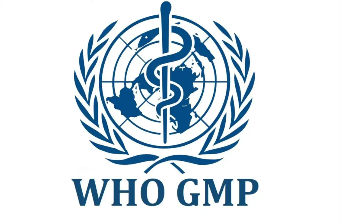 WHO–GMP certification