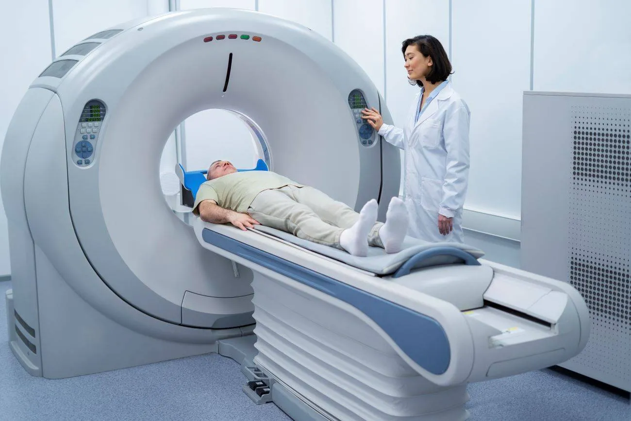 Radiation therapy illustration