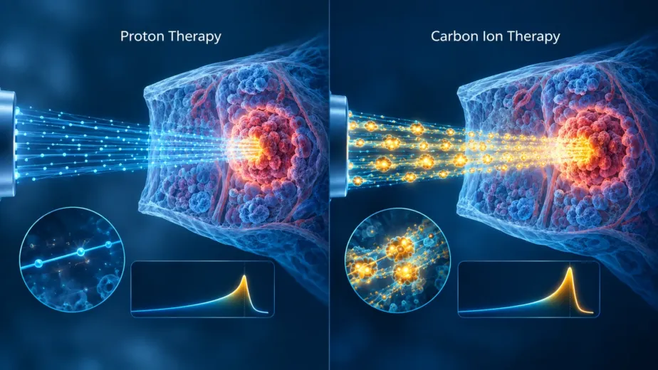 Carbon Ion Therapy vs Proton Therapy Key Differences